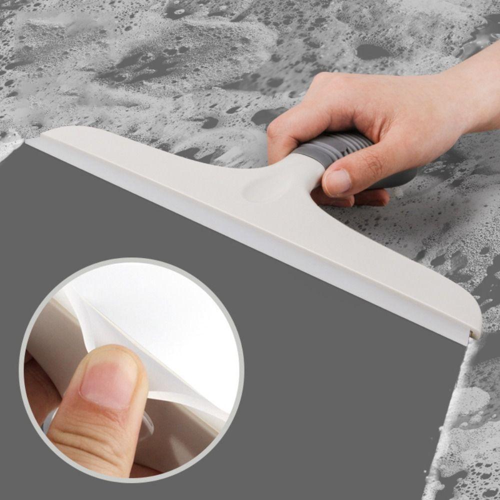 10 Inch Squeegee for Shower Glass Silicone 100% Streak-Free Glass Cleaner with Suction Hook Window Squeegee Home Mirrors