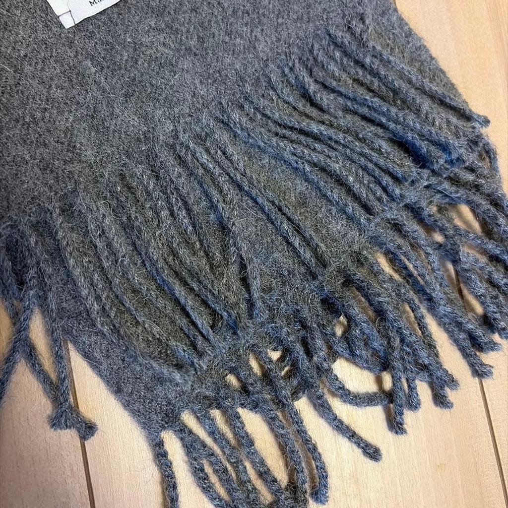Used THE INOUE BROTHERS Brushed Scarf Gray