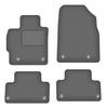 Veloursgraphit-Autofußmatten für: Mazda CX-7 SUV (2006-2009)