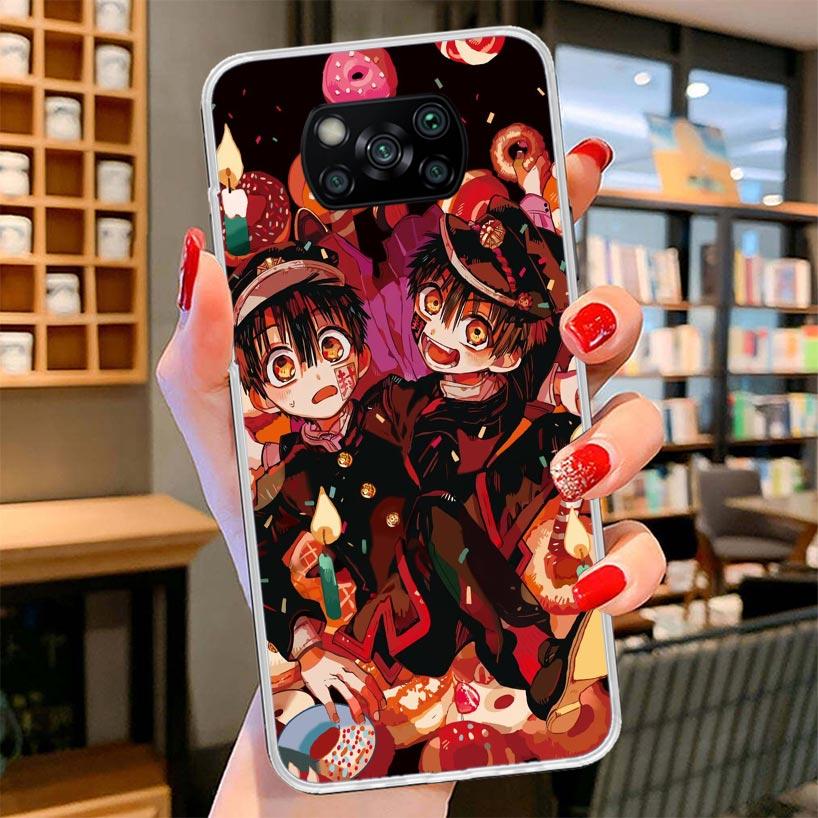 Étui de téléphone Hanté Hanako Kun Anime pour Xiaomi Poco F7 Ultra X7 X6 X5 Pro M7 Redmi 15C 15 13C 13 12C 12 10C 10 9A 9C
