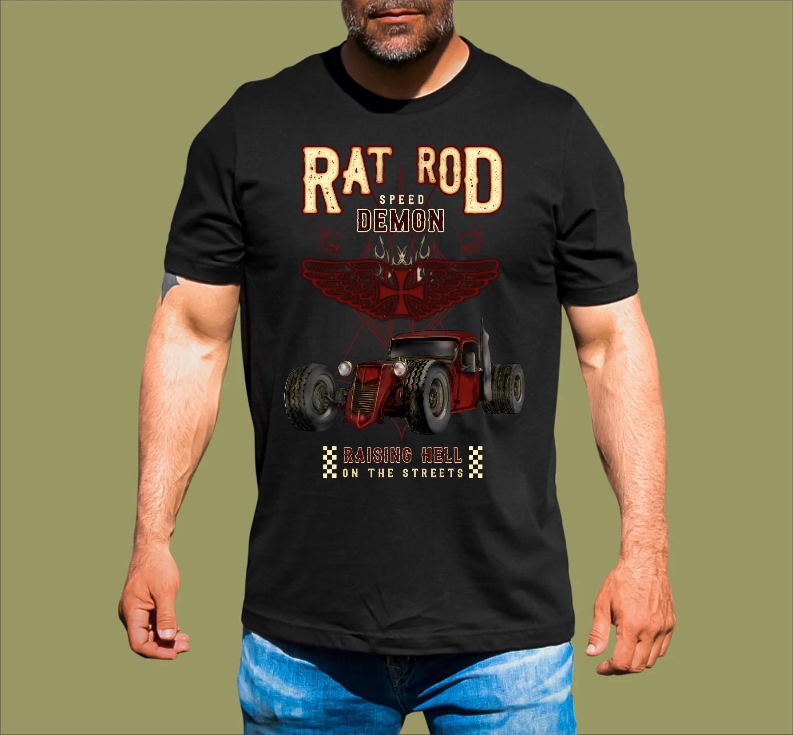 RAT ROD RAISING HELL T-SHIRT M