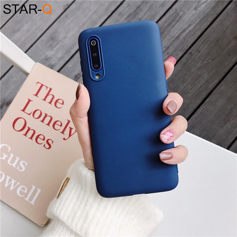 Candy Color Silikon Handyhülle für Samsung Galaxy A50 A70 A30 A40 A20 A10 Galaxi A51 A71 A20e M30s A7 2018 Matte Soft Tpu Hüllen