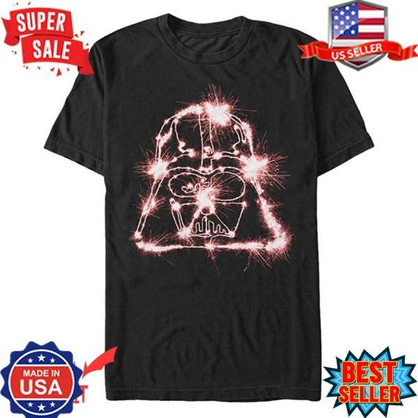 Anakin Skywalker T-shirt Darth Vader Sparkler Dark Side T-Shirt S-5XL XXXL