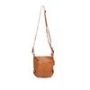 Aunts & Uncles Mrs. Chocolate Cookie Leather Crossbody Bag