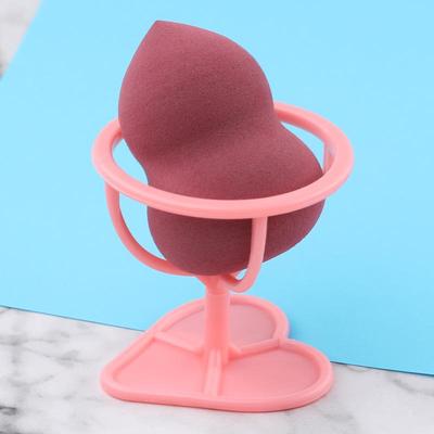 Beauty Egg Stand with Gourd Powder Puff Holder and Drying Rack for Puff Storage.