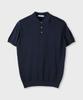 PANICALE Spread Collar Cotton Polo Shirt 3 Colors