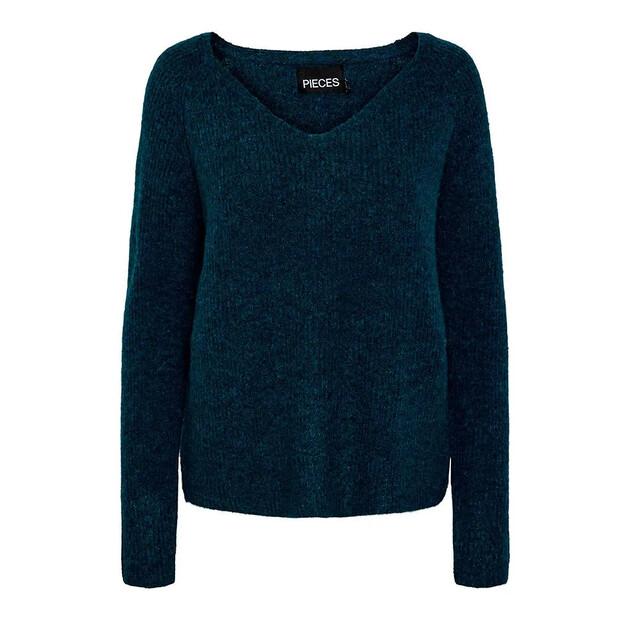 Pieces Свитер с V-образным вырезом Ellen