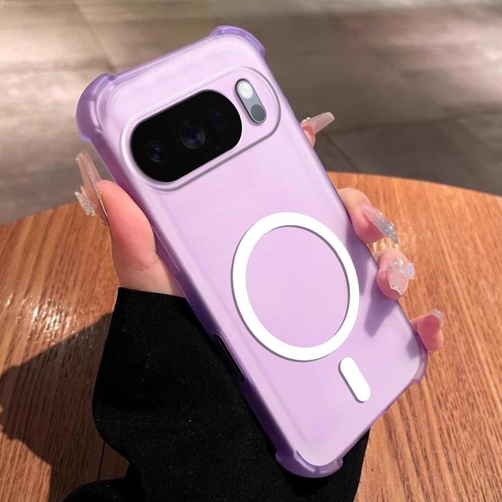Anti-Fingerprint Matte Jelly Case for Google Pixel 10 Pro 5G XL 9 Drop-Proof Phone Cover