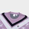 FILA Color Block Printed Tennis Pullover Knit Sweater Women sweater Purple A11W343405F-VT