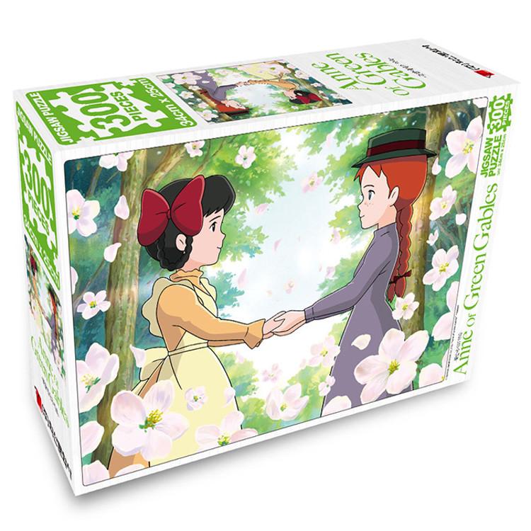 Puzzle de 300 de piese - Anne of Green Gables și promisiunea ei în grădina de flori, popular puzzle coreean