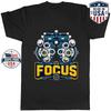 Focus Phoropter Optometry Graphic T-Shirt Eye Doctor Design