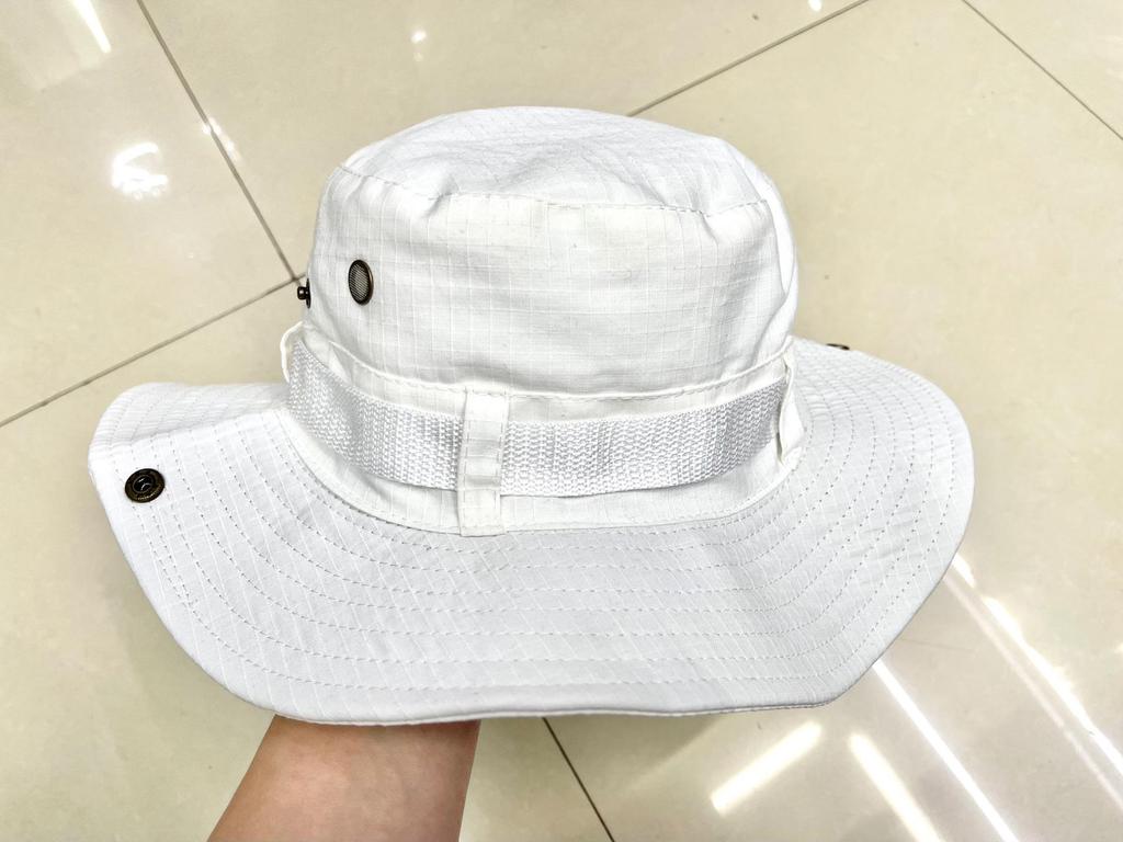 Double-Sided Outdoor Wide Brim Bucket Hat for Fishing, Hiking, and Sun Protection