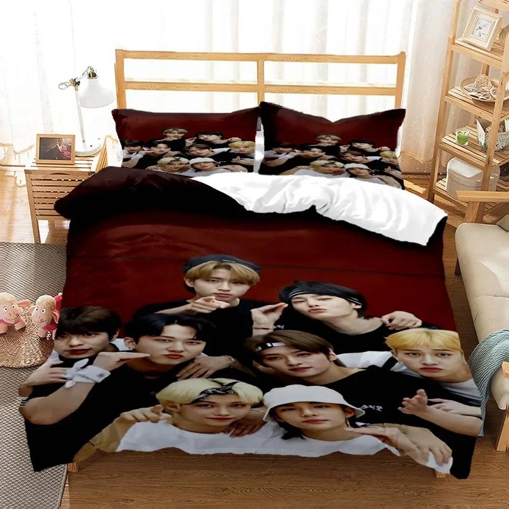 Streunende Kinder Fashion Men'S Group 3D Printed Bedding Queen Bedding Set Soft And Comfortable Customized King Size Bedding Set