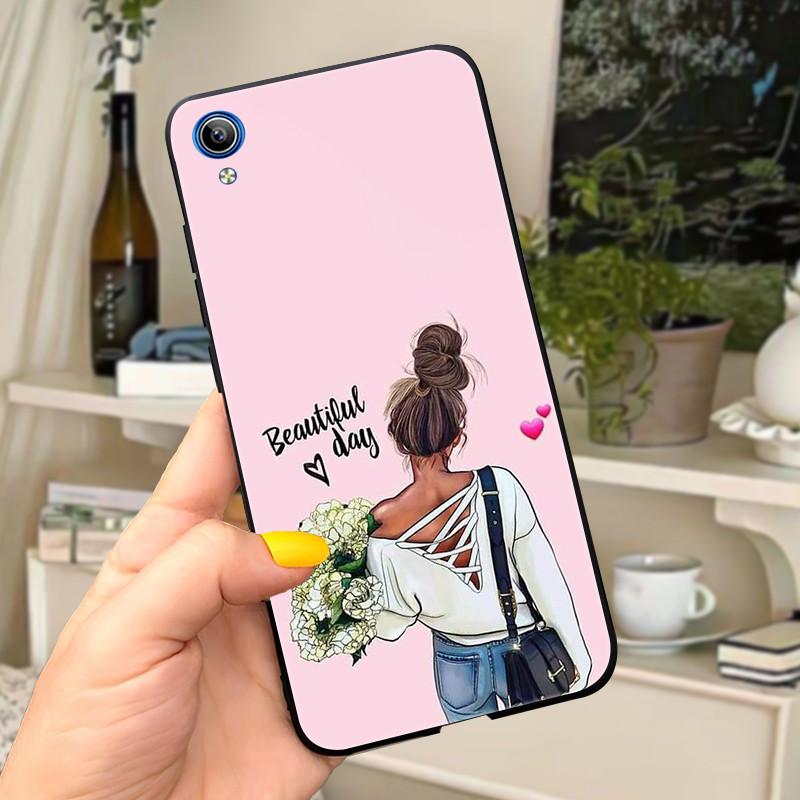 For Vivo Y1S Case Y91C Silicon Soft Cute TPU Back Cover Case For vivo Y91i 1820 Funda Case For vivo Y1S Y 91C Y 91i Phone Case