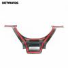Interior Accessories For Kia K5 Optima DL3     2024 2025 Carbon Fiber Steering Wheel Cover Trim Decoration Frame