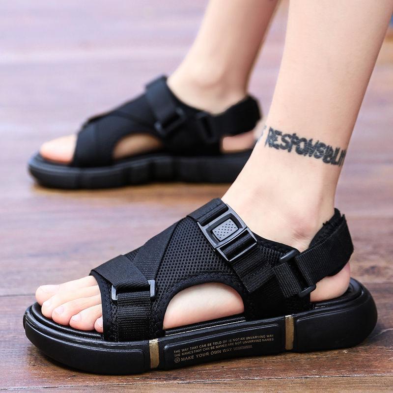 

Men s 2025 Dual-Use Non-Slip Sandals: Trendy Summer Sports Casual and Beach Wear 37 золотий