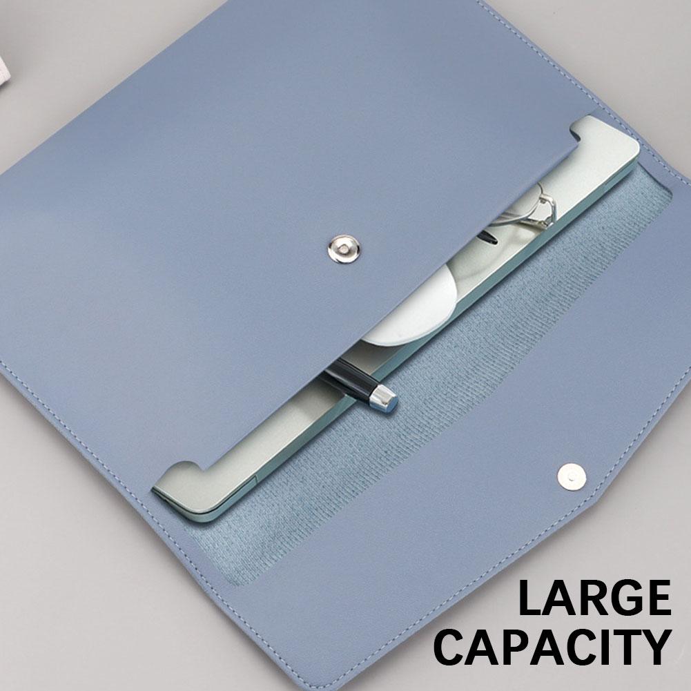 A4 PU Leather Document,Waterproof Splashproof Document Bag,Interview Resume Folder,A4 Document Card Organiser For School Office