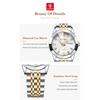 POEDAGAR Luxury Ladies Wristwatch Luminous Waterproof Date Week Woman Dress Watches Stainless Steel Watch Quartz Clock+Box