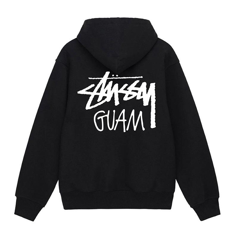 Unisex Hooded Zipper Cardigan with Label – Trendy Autumn/Winter Sweatshirt