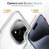 Applicable to Xiaomi Redmi note14Pro anti-skid mobile phone case Redmi 14C transparent A3 anti-drop POCOX6 protective case