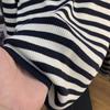 Sweater for Women Winter Thickened Pullover Stripes Warm Knitted Stretchy Long Sleeve Oversize Jumper Sweater Tops