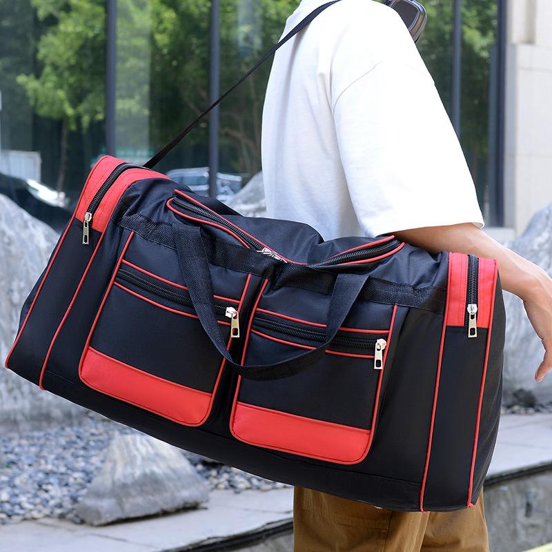 Extra Large Capacity Moving Luggage Bag Multi-functional Long and Short-distance Portable Travel Bag Multi-pocket Classified Storage Bag