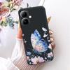 For Infinix Smart 20 Case X6840 X6840B Luxury Flowers Butterfly Painted Phone Cover Case For Infinix Smart 20 Smart20 Soft Shell