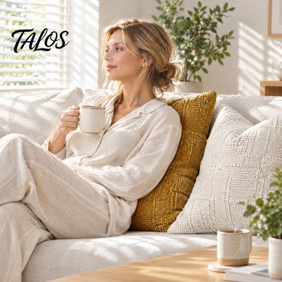 Bedroom Cushion Covers 4Pcs/Set Textured Covers, Decorative Throw Pillow Modern Striped Washable Polyester Pillowcases for Farmhouse Home Sofa Living