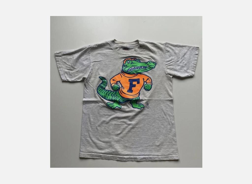 Rara T-shirt Vintage Anni '80 '90 University of Florida Gators T-shirt regalo unisex