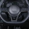 For Nissan Rogue 2017-2020 Carbon Fiber ABS Steering Wheel Sheet Cover Trim 1PCS