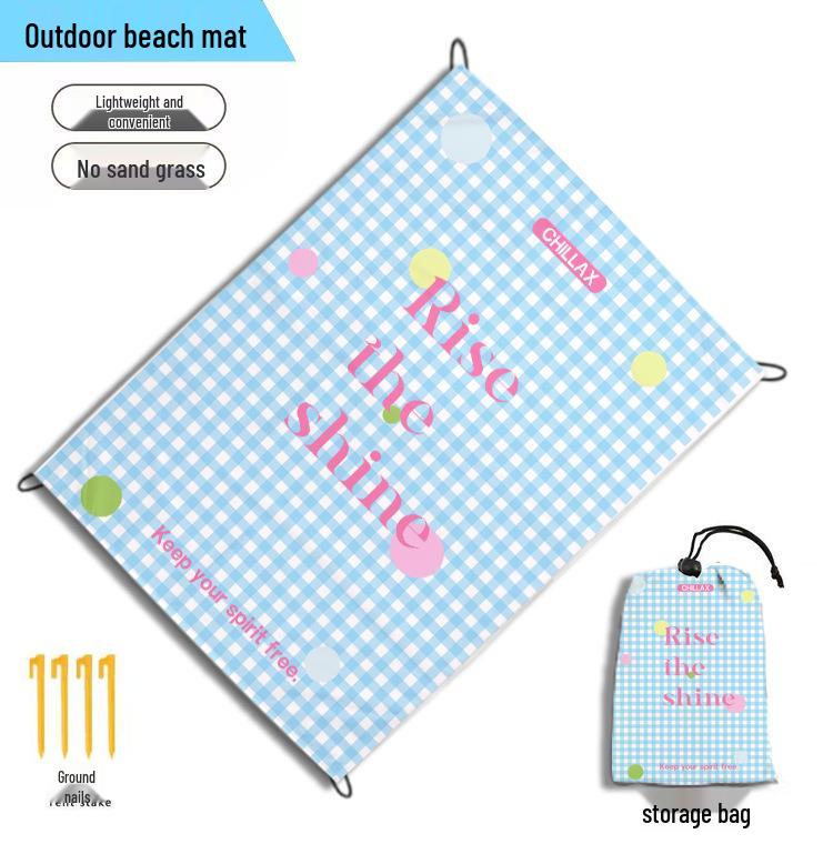 Portable Waterproof Ultralight Camping & Beach Mat - Moisture-Proof and Foldable