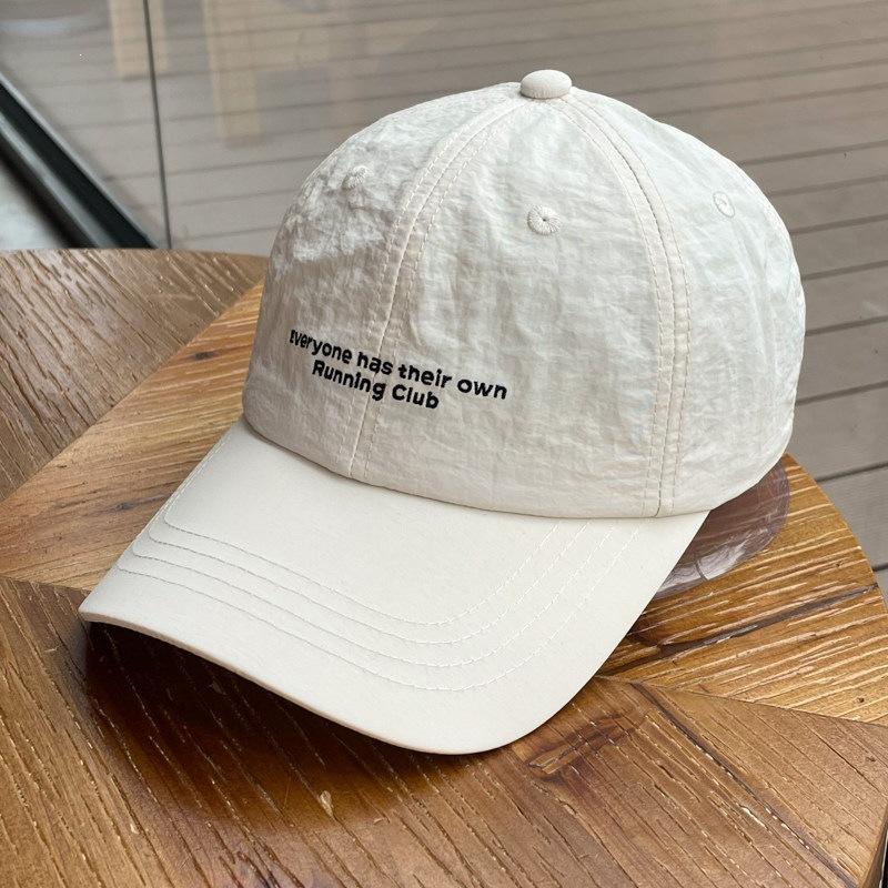 Summer thin quick-drying cap women's light and breathable sports running baseball cap men's treasure blue couple sun hat