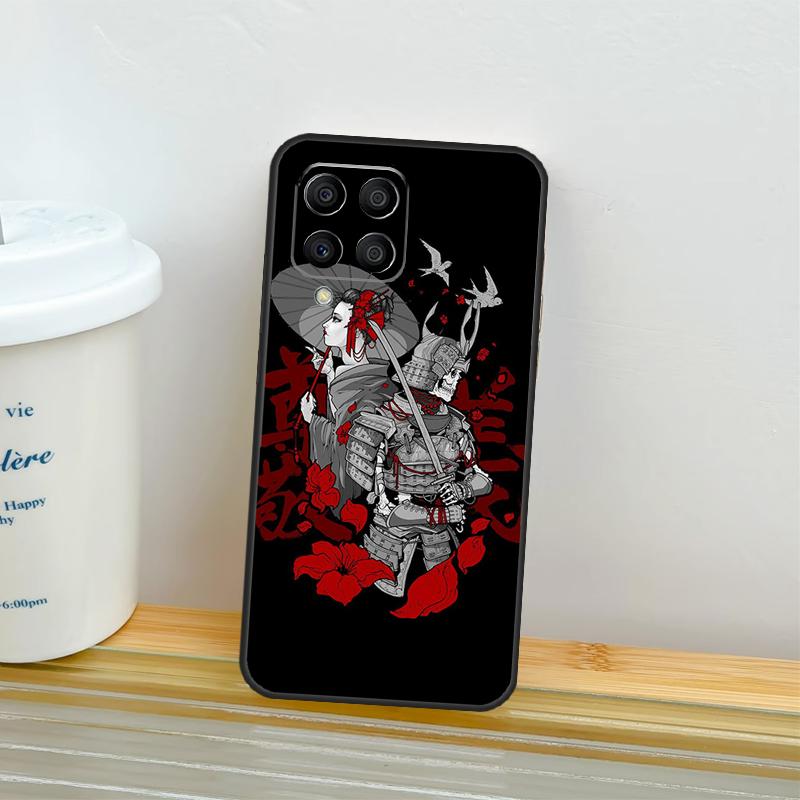 Samurai Warrior Geisha Case For Samsung Galaxy M21 M31 M11 M13 M54 M34 M14 M56 M36 M16 M53 M32 M52 M35 M55 M15 M06