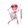 3D Tanzendes Skelett Gruselig Tanzendes Bewegliches Skelett Cartoon Tier Mini Schädel Figur Pädagogisches Spielzeug Kinder Geschenk