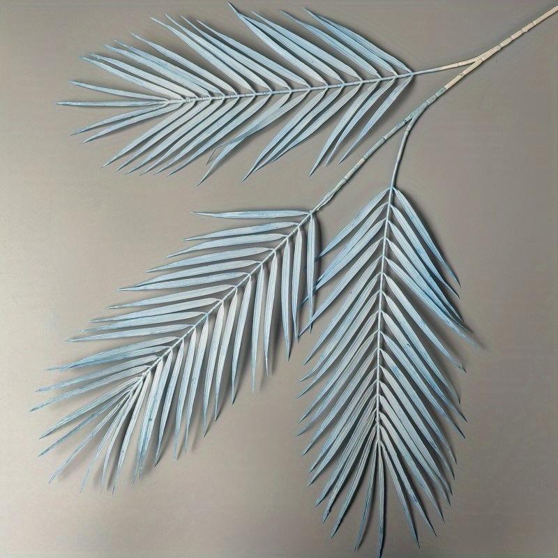 1Pc Blue Artificial Rose and Peony Leaf Wedding Home Decor Bouquet