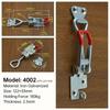 1 ks rychloupínací zámek přezka pant toolbox pouzdro 4001/4002/4003 pákový západkový uzávěr push-pull nastavitelný západka