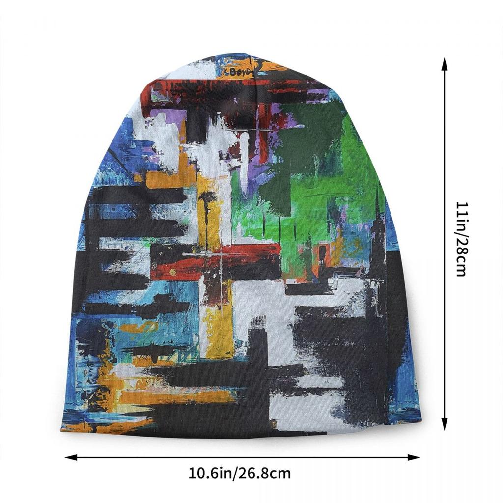 Unsolvable Rubiks Cube Beanie Cap Unisex Winter Warm Bonnet Knitted Hats Outdoor Ski Geometric Math Magic Skullies Beanies Caps