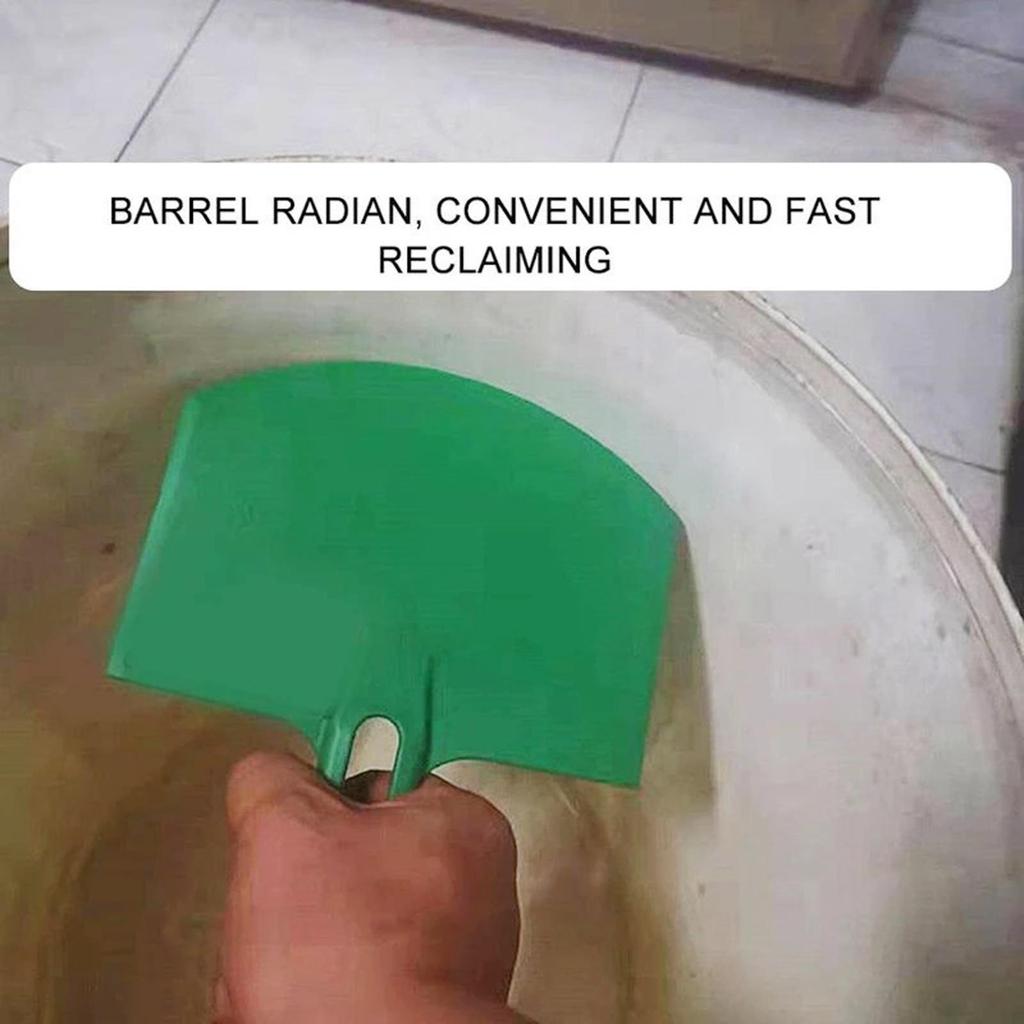 Curved Plastic Putty Knife Hollow Handle Putty Scraper for Putty Painting