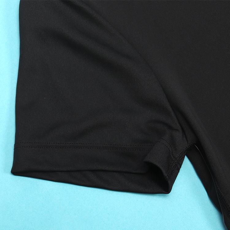 Nike Sports Lifestyle Series Lässig Atmungsaktiv Gestreift Rundhals Feuchtigkeitstransportierend Schnelltrocknend Kurzarm T-Shirt Damen T-Shirts Schwarz AQ5205-010