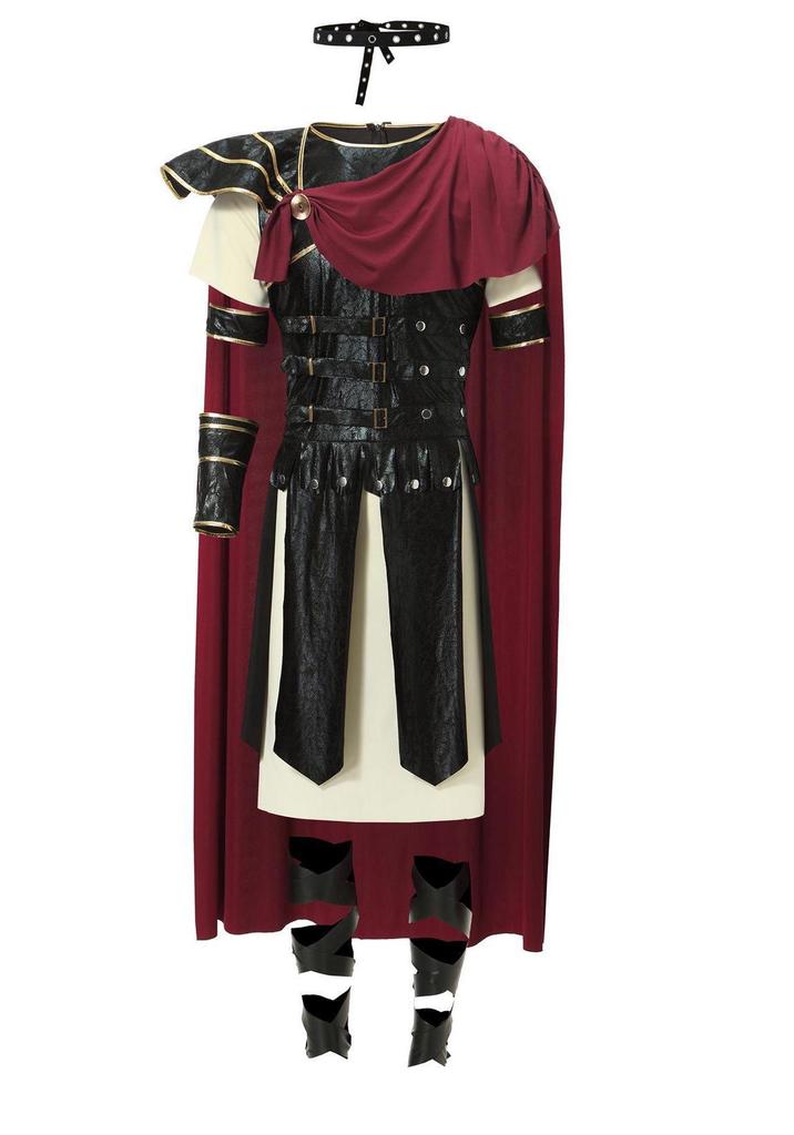 2025 Men's Spartan Warrior Cloak Roman Cosplay Costume