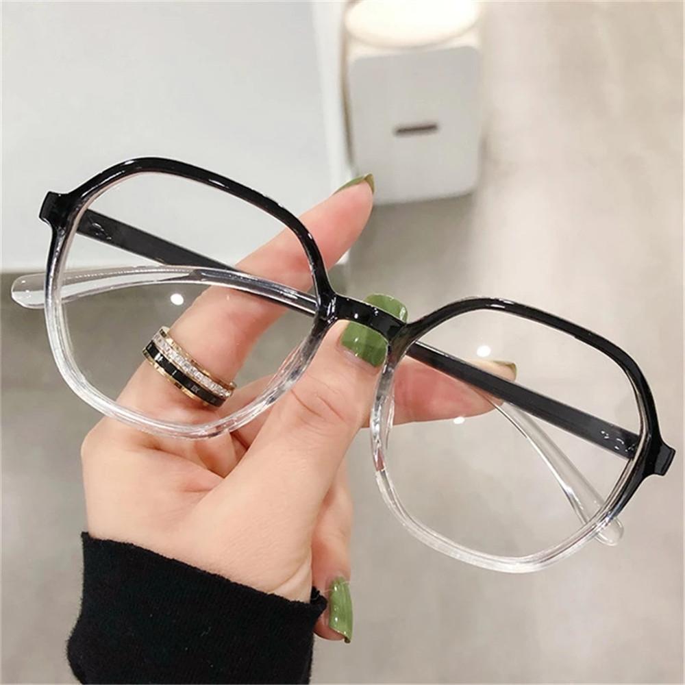 

Irregular Reading Glasses Green Myopia Glasses for Women Plastic Frame Anti-fatigue Elders Myopia Eyeglasses -1.0 -1.5 -2.0 0