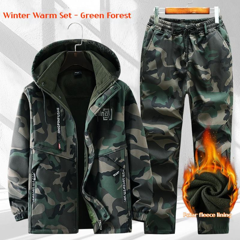Luxury Training Suit Men Men's Sports Suits Tracksuit Sports Suit Man Clothes Waterproof Windproof and Warm Assault Suit