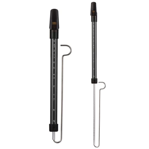 Slide Whistle, Metal Slide Whistle with Scale, Sliding Flute with Steel Sliding Rod, Kids' Musical Instrument Toy, Kazoo Flute, Parent-Child Game, Boy