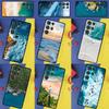 Summer Beach Waves Phone Case For Samsung Galaxy S25 S24 Ultra S9 S10 S20 S21 S22 S23 Plus S24 FE Back Cover