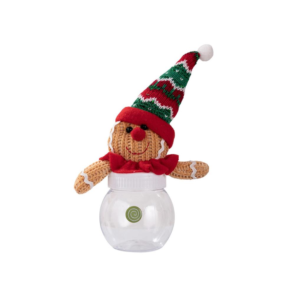 Christmas Creative Gingerbread Mans Candy Canned Accessories