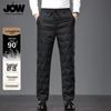 JOW Men's Straight-Leg Duck Down Insulated Pants