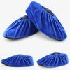 Thickened Non-Slip Adult Fleece Shoe Covers for Indoor Use, Reusable and Washable.