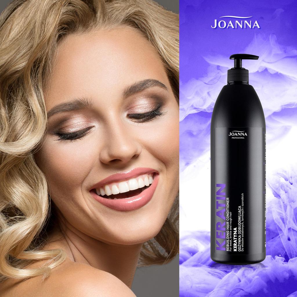 Advanced Keratin Revival Conditioner - 1000g for Deep Hair Hydration and Silkiness