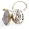 Unisex Hollow Locomotive Quartz Pocket Watch - Casual Style