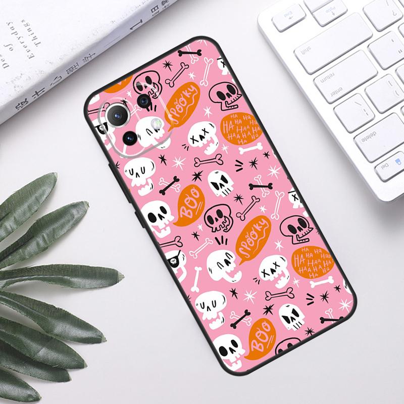 Halloween Aesthetic Case For POCO F5 X3 X5 Pro F3 F4 GT M5s C40 Back Cover For Xiaomi 13 12 Lite 11T 12T Pro 12X